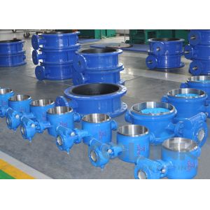 Quality Triple Offset Butterfly Valve Cast Steel High Pressure Butt Weld for sale