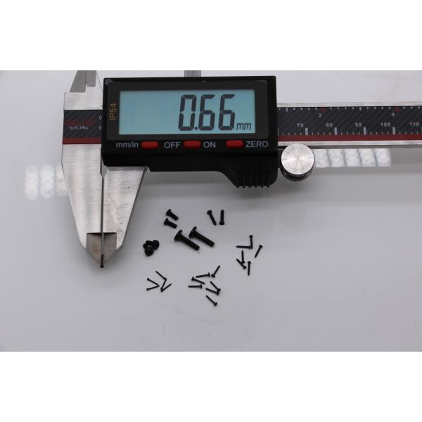 Nickel Plated Zinc Plated Black Oxide Micro Screw Precision Self-Tapping Screw for Industrial Applications