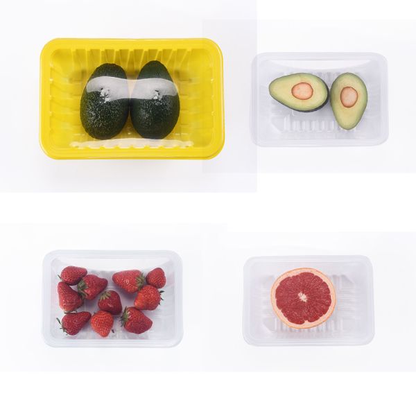 Plastic Tray Modified Atmosphere Packaging Machine For Fruit Vegetable