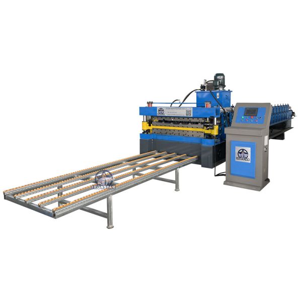 ISO9001 Customized Roll Forming Machine Parts Feeding Table Control Box