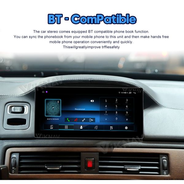 Viknav Car Radio For Volvo S80 (2012-2015) 8.8 inch HD Touch Screen Wireless Carplay Video Player Car GPS Navigation