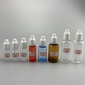 Quality 5ml 10ml Crimping Anti Theft ODM Plastic Container Bottles for sale