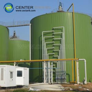 Quality Bolted Steel Dry Bulk Grain Storage Silos Impact Resistance 2 Years Warranty for sale