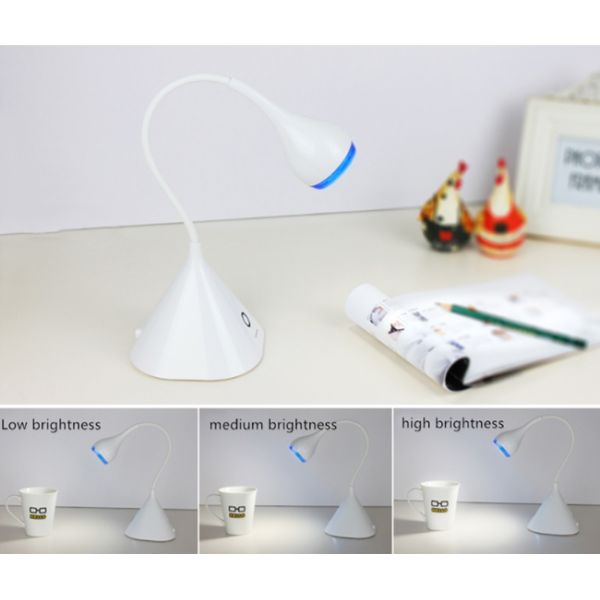 600LM Luminous Flux Smart LED Table Lamp Easy Adjustment With 1600mA Lithium Battery