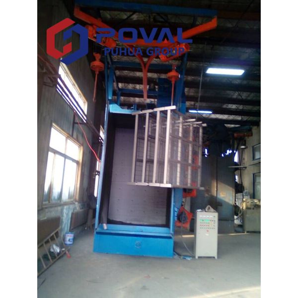 Hook Type Industrial Sandblasting Equipment For Surface Cleaning Customized Color