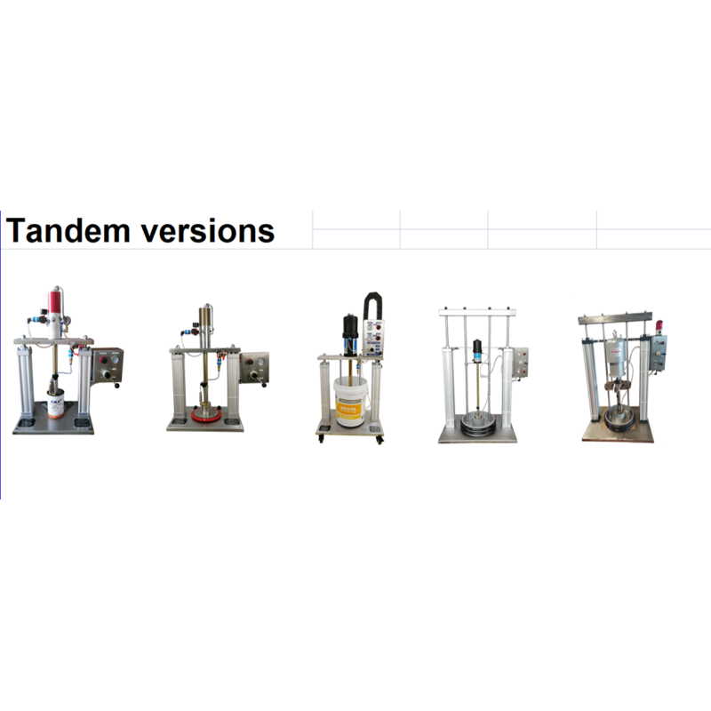 80L 200L Air Powered Pneumatic Grease Pump Double Column