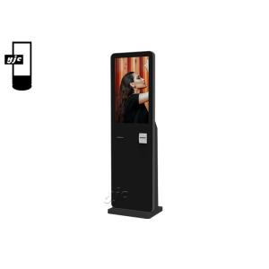 Quality 32 Inch Digital Signage Capacitive Touch Self Inquiry Service Kiosk With Printer Scanner for sale