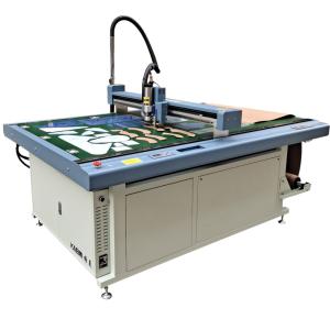 Flatbed Router Cutting Machine for Plastic Board PVC Acrylic in Blue Frame