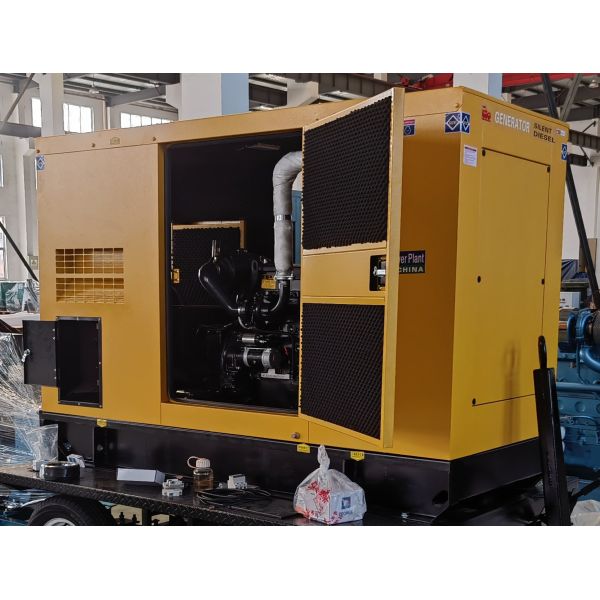 350kVA 3 Phase Diesel Generator ISO9001 Power Generator Set Base Type