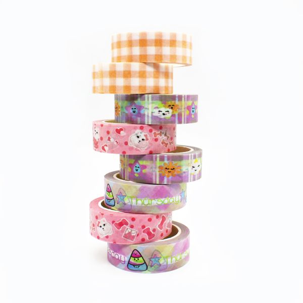 Decoration Printable Single Sided Masking Washi Tape