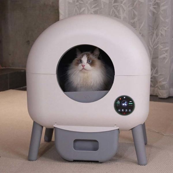 Customizable Pet Smart Automatic Self Cleaning Cat Litter Box Large Capacity