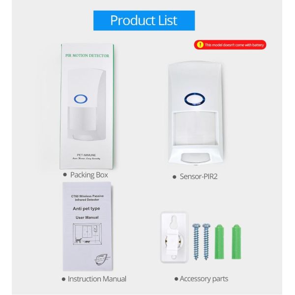 Sonoff Pir2 Smart Motion Sensor Detector 433 mhz Wifi Wireless Alarm Security System For Smart Home