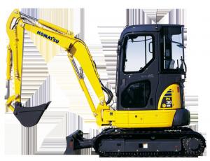 Quality Original 3 Tons Used Komatsu Excavator PC30MR-2 For Construction for sale