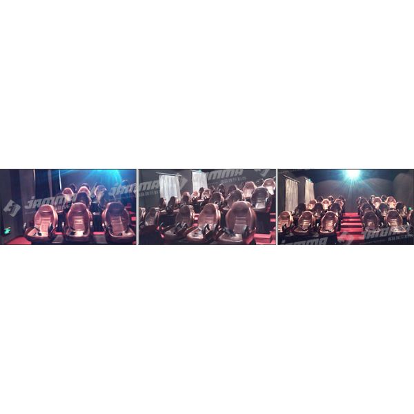 Indoor 7D Cinema Simulator Theater Equipment Special Effects Motion Chairs