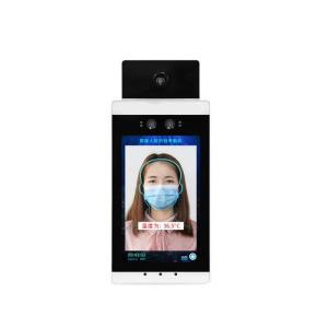 8inch Infrared Thermometer Visitor Management Attendance Machine with Face