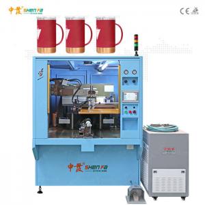 Quality Semi Automatic 1-2 Colors Screen Printing Machine For Slightly Conical Shape Products for sale