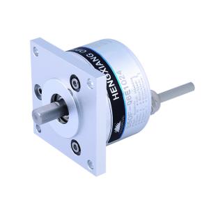 Quality Photoelectric Incremental Flange Encoder , 2048 Pulse Encoder S50F With Axial Cable for sale