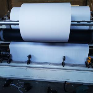 China 250gsm 3 Phase Thermal Paper Slitting Machine 900mm Paper Roll Slitter Rewinder on sale