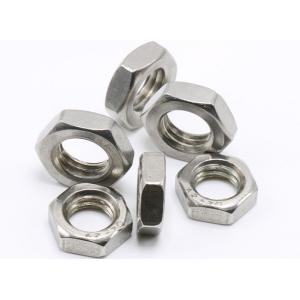 Quality Threaded Hexagon Lock Nut DIN ISO Standard For Metallurgical Equipment for sale
