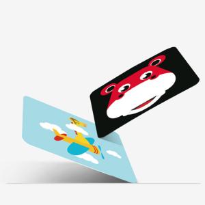 China Kids Flash Cards In Teaching Both Sides Custom Game Card Printing 350g on sale