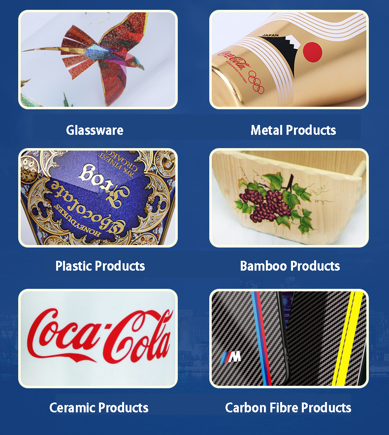 Fast Transfer Laser Transparent Film Water Decal Paper for Glass Metal Ceramic Mugs