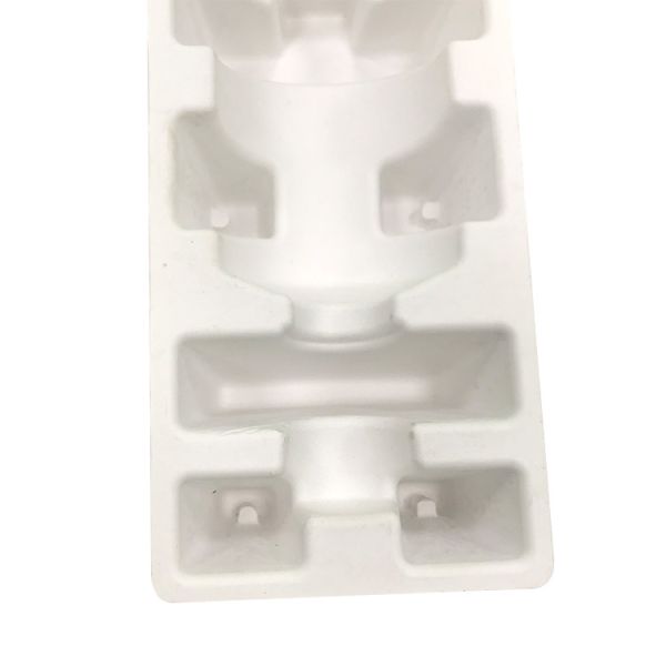 Molded Recycled Paper Tray Oilproof Biodegradable Cardboard Packaging