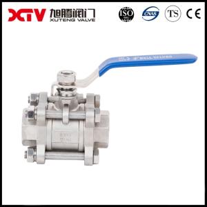 Quality Temperature Normal Temperature Xtv 3-Piece Full Port Manual Stainless Steel 3PC Ball Valve for sale