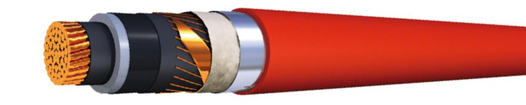 EXeCWB-EXeCeWB Water-proof Screen Power Cable with Copper Conductors and PE Sheath 8.7/15kV Medium Voltage