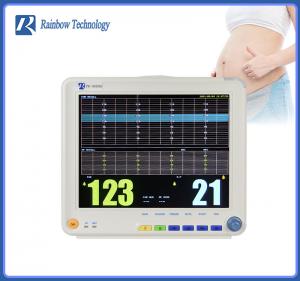 Quality Portable 12.1Inch Fetal Heart Rate Monitor 3 Parameter Lightweight dust free for sale