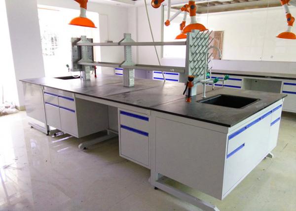Buy Epoxy Resin Top Chemistry Lab Bench Furniture Anti High Temperature at wholesale prices