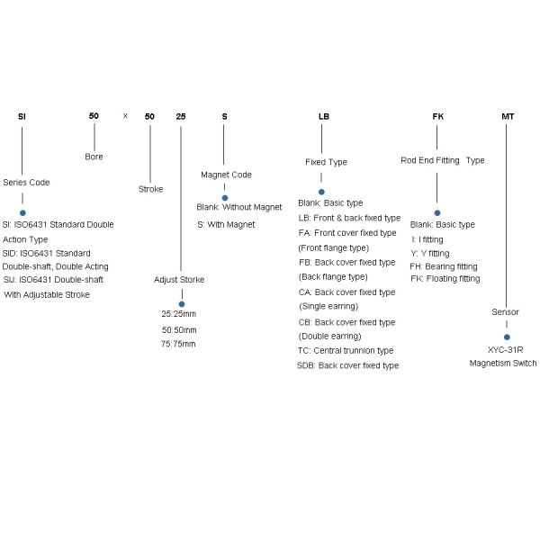 SI Series Standard Cylinder