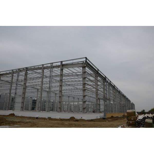 Designed Roof Ventilator Prefabricated Steel Structure Warehouse Workshop