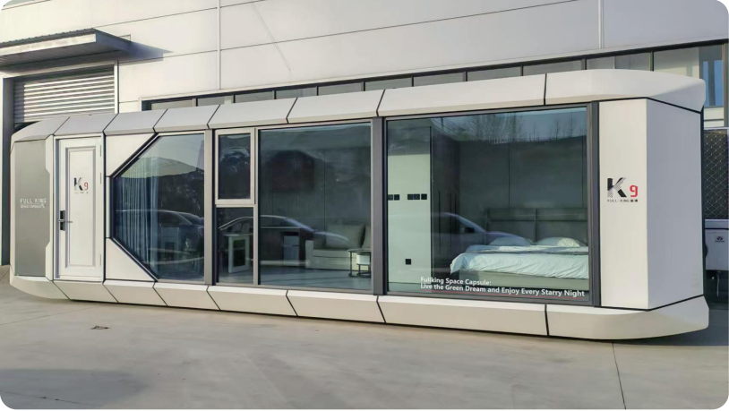 Smart Windproof Hotel Manufacturing Mobile Prefabricated Space Capsule Room