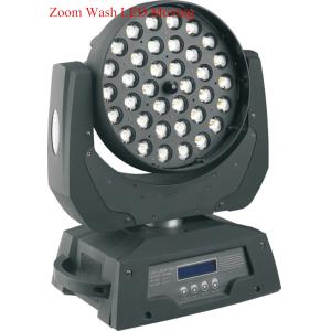 Quality 400W Rated Power LED Zoom Moving Head Light RGBWY 5 In 1 LED 36×10W Lamp for sale