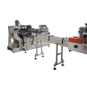 High Speed Bundle Packaging Machine Automatic Tissue Wrapping Machine Easy