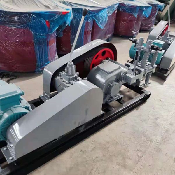 Pressure/Speed Regulating Small Volume Grout Mixer Pump Light Weight