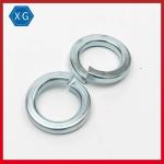 DIN 127B Blue White Zinc Plated Steel Washers Metric Split Lock Washers