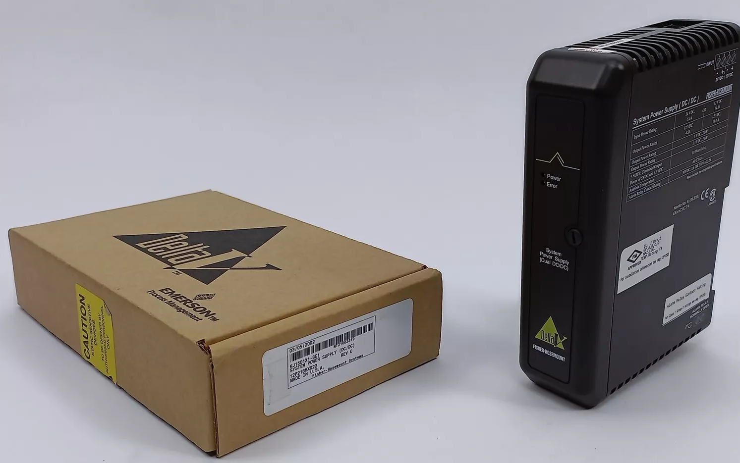 FISCHER EMERSON DELTA V KJ1501X1-BC1 System Power Supply