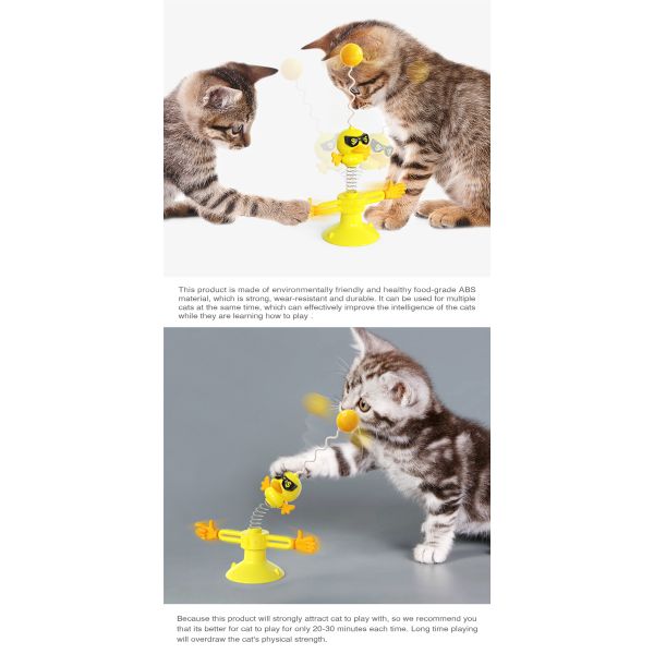 durable cat exercise toys Home Self Hey Spring Bird With Custom