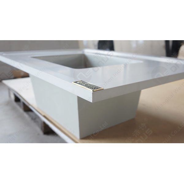 Strong Corrosion Resistance Epoxy Undermount Sink For Laboratory Worktops