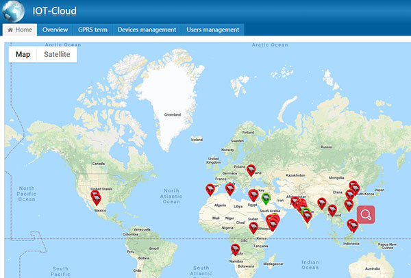 Wireless 2G 4G WIFI Remote Pump Controller For Solar Pump Inverter
