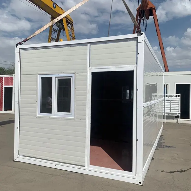 Quality Fire Performance A-level Flat Pack Folding House No Foundation Required Easy Installation Wind-resistant Performance 0.5KN/m2 for sale