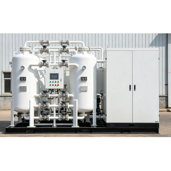 Unenclosed PSA Nitrogen Generator