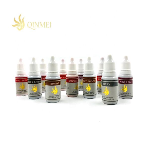 15ml / Bottle Micro Pigment Color Ink For Semi Permanent Tattoo