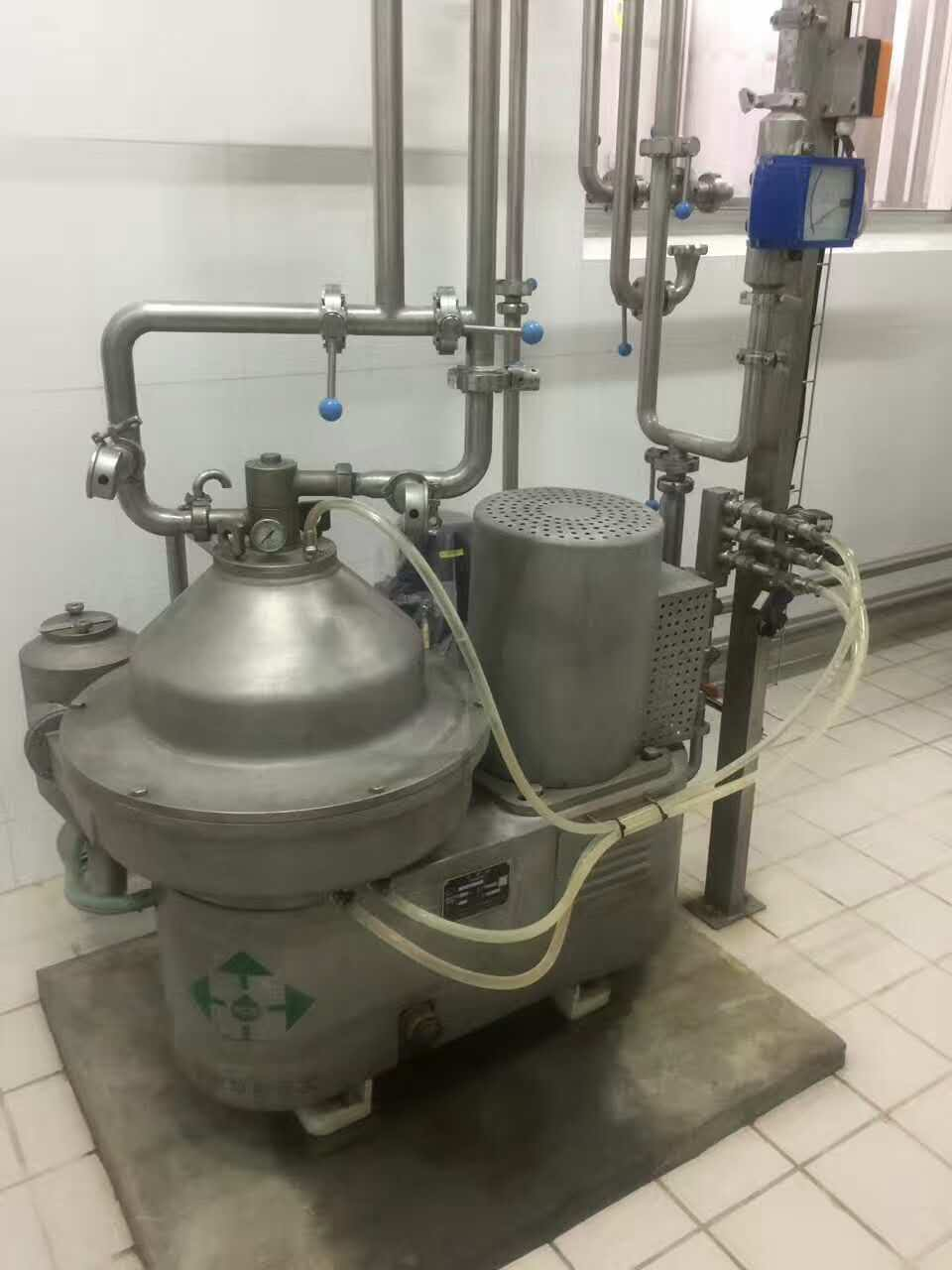 Continuous Disc Centrifuge Separator Vegetable Oil For Seaweed Spirulina Chlorella
