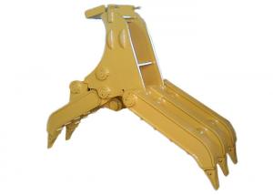 China Self Linked Mechanical Excavator Log Grapple With CE Approved on sale