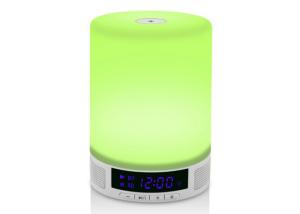 Quality Touch Sensitive Bluetooth Speaker Alarm Clock With Wake Up Light Multi Function for sale