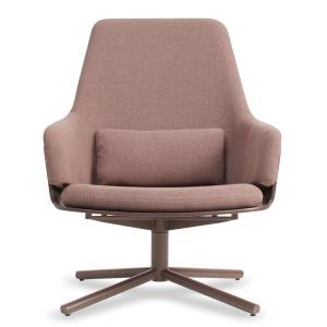 Quality Blu Dot Lock Fiberglass Lounge Chair With With High Back And Surprising Mix Of Materials for sale